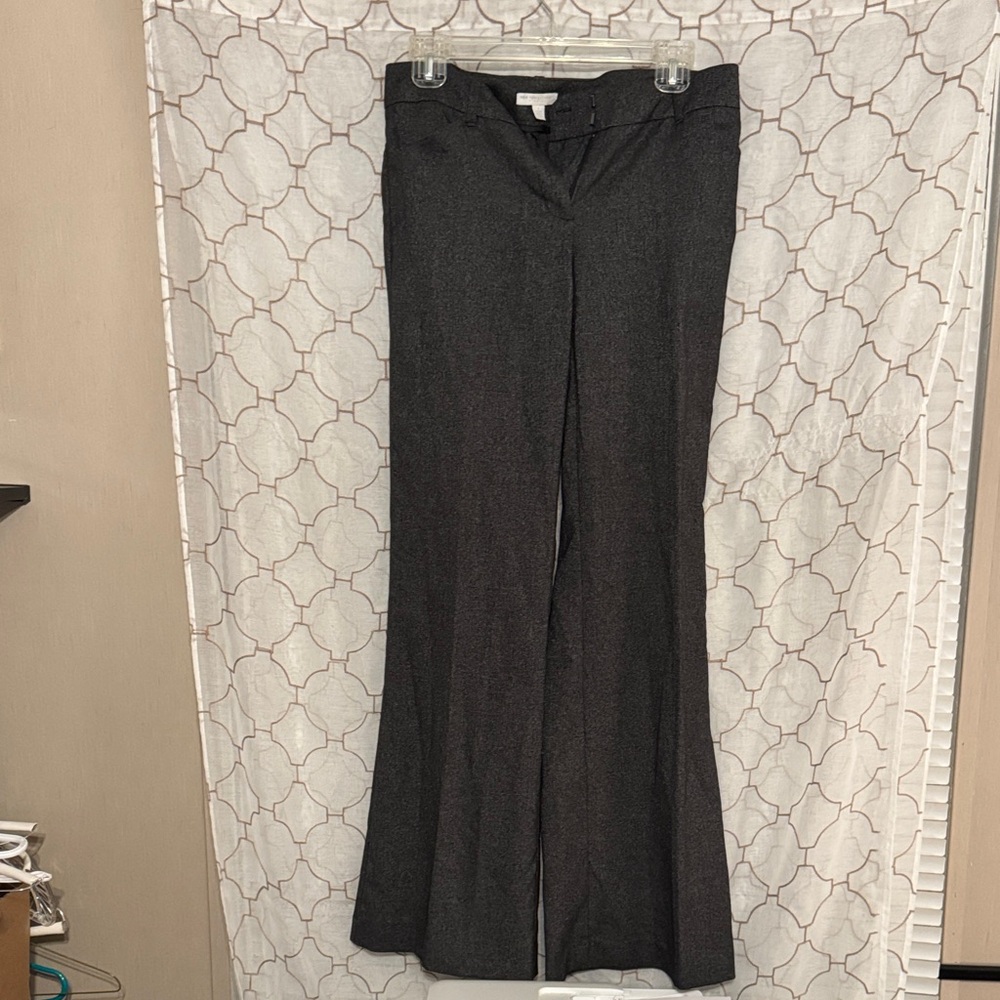 New‎ York & Company Dark Gray Flare Pants